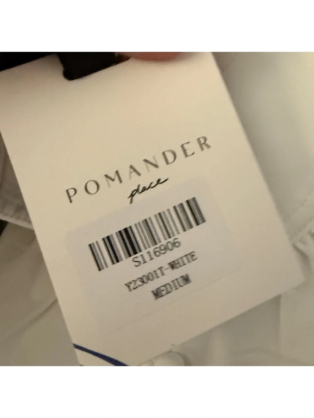 Medium Pomander Place White Selena Blouse